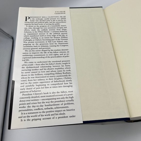 My Life - Bill Clinton - 2004 First Edition - Autobiography - Dust Jacket - Picture 5 of 10